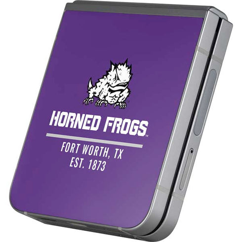 Texas Christian University Horned Frogs Fort Worth Galaxy Z Flip6 Skin